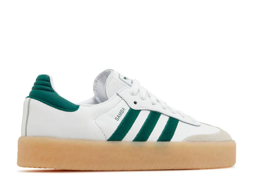 Soft Walk Barefoot feel Adidas Sambae White Collegiate Green Gum