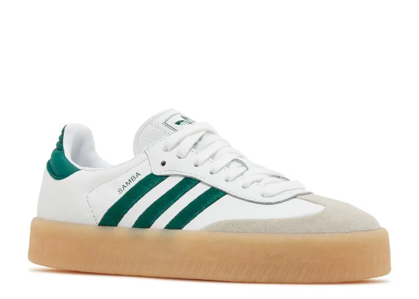 Adidas Sambae White Collegiate Green Gum Flower Step Guard Hike