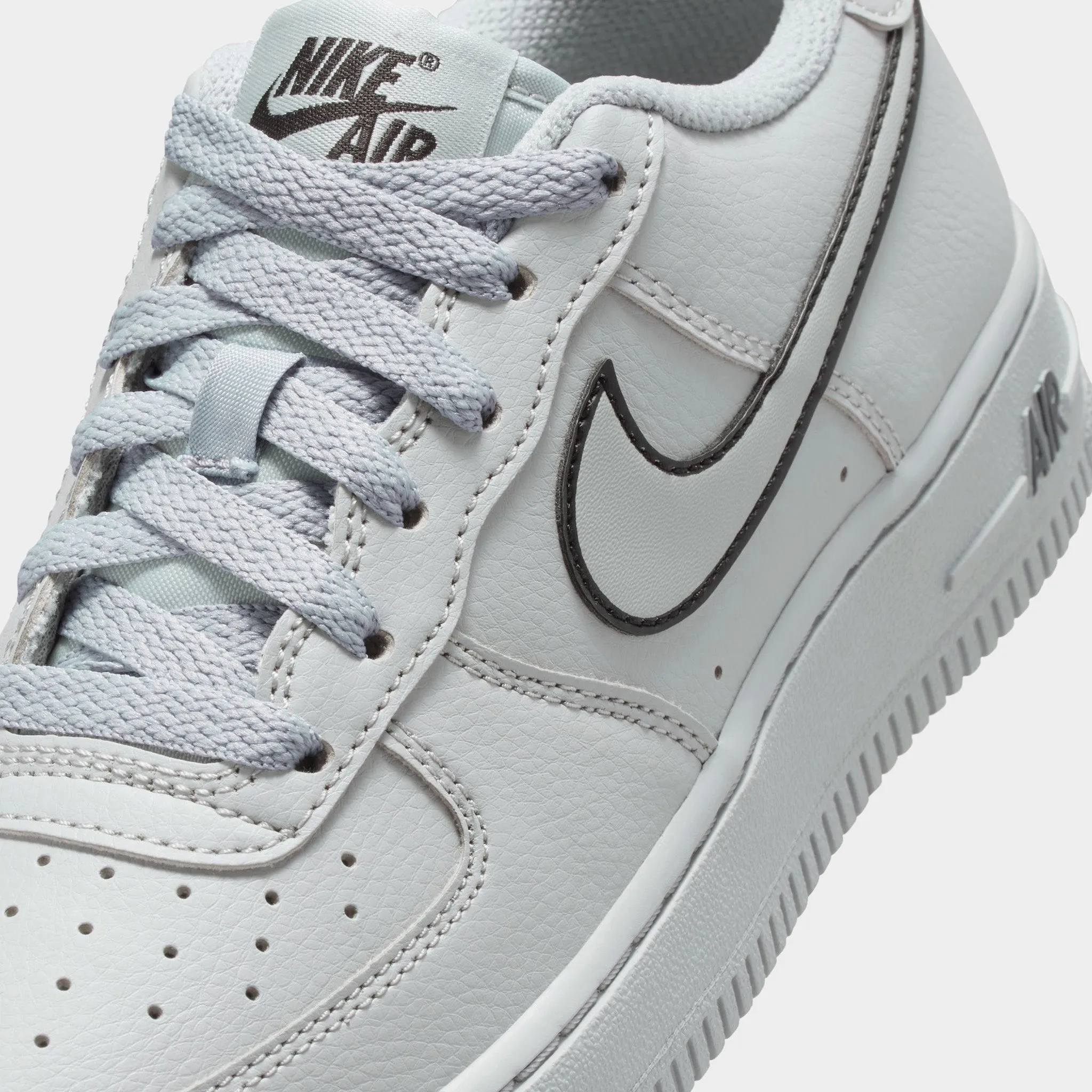 Trendy Footwear Nike Air Force 1 GS Light Smoke Grey / Black