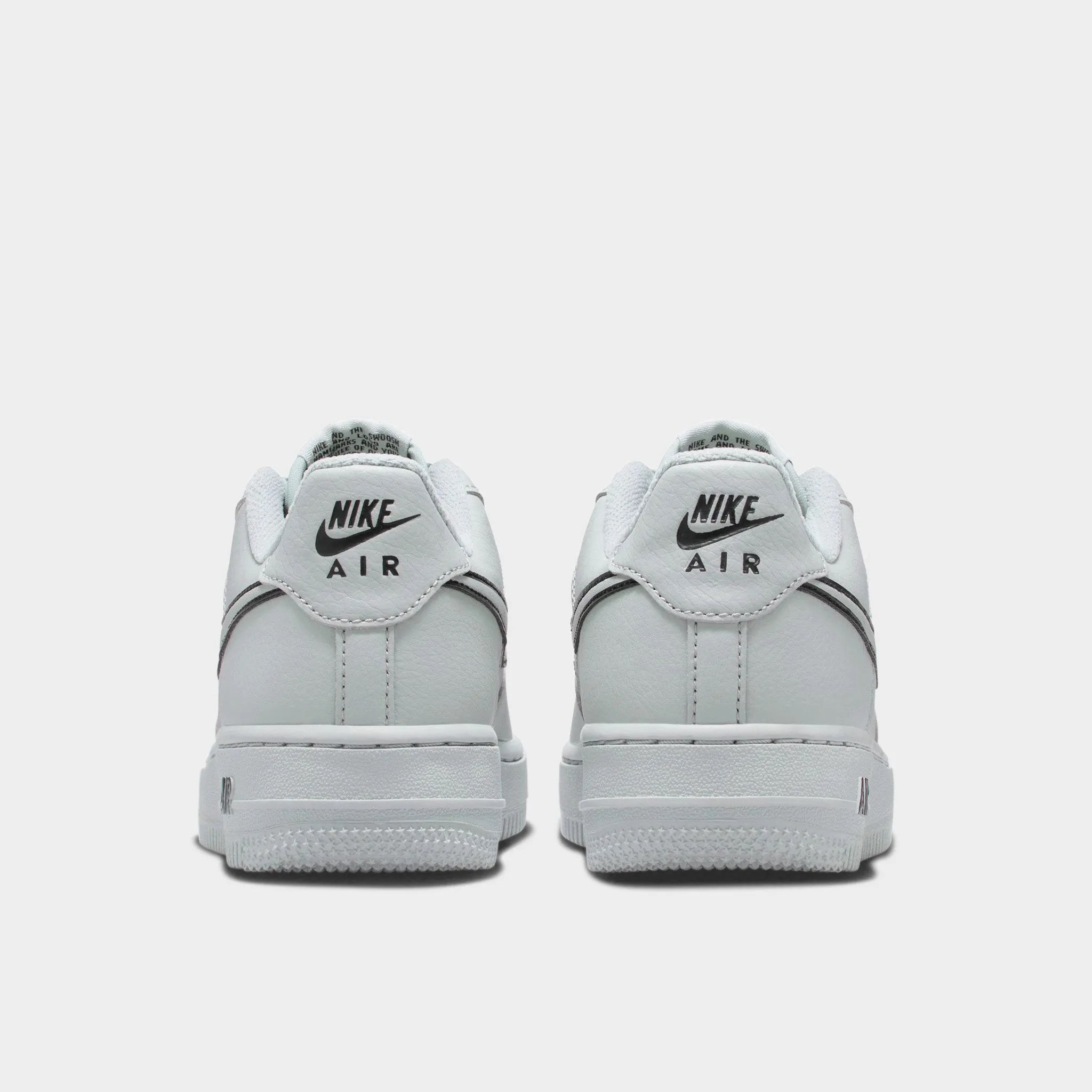 Nike Air Force 1 GS Light Smoke Grey / Black Sun Path