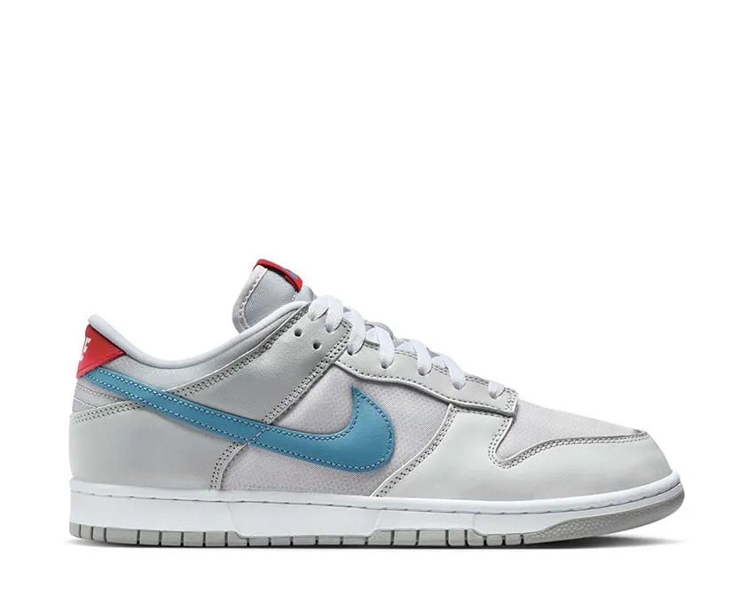 Walk Time Road Fit Nike Dunk Low QS "Silver Blue"