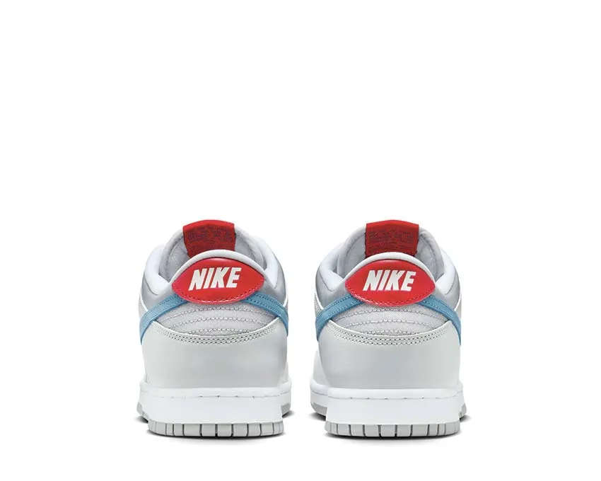 Heel Safe All-Purpose Footwear Nike Dunk Low QS "Silver Blue"
