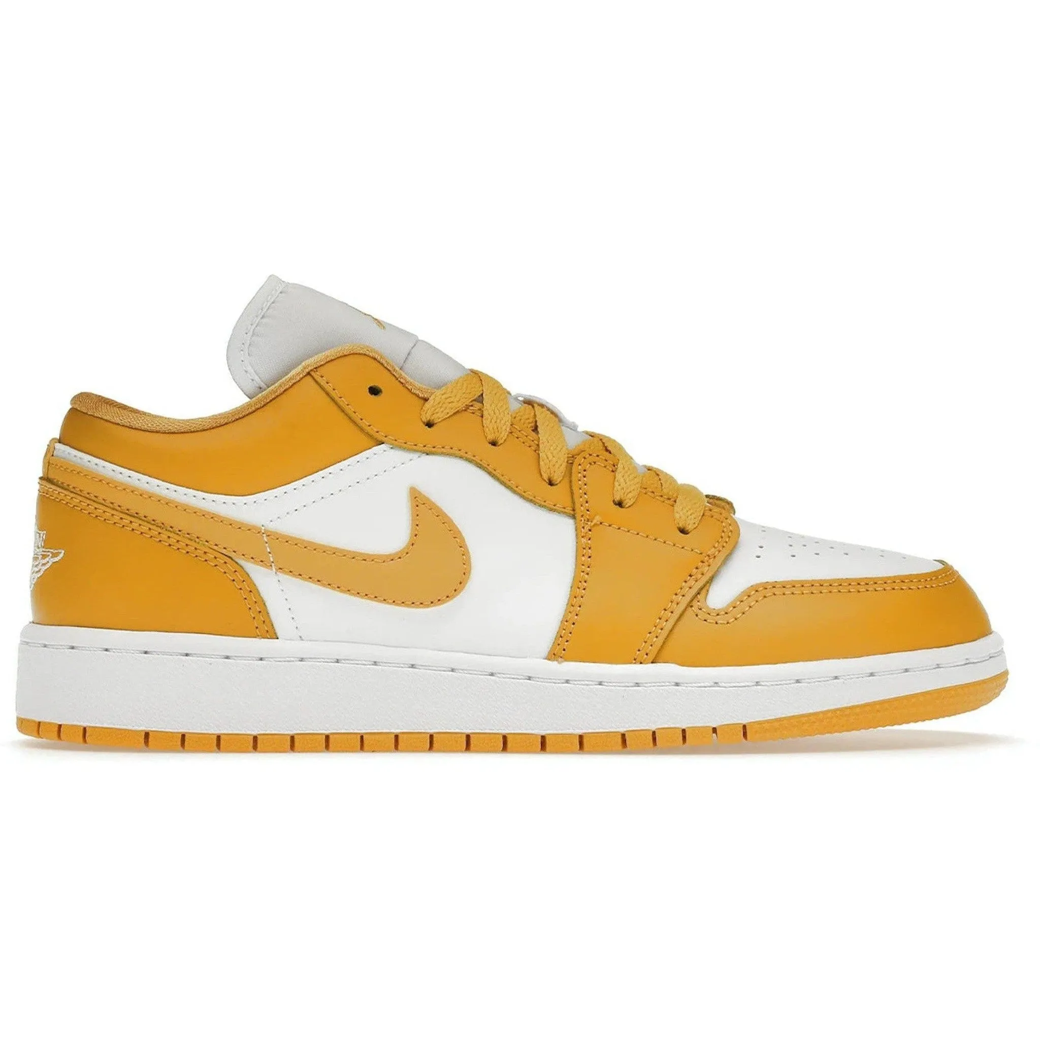 Jordan 1 Low White Pollen (GS) Fashion Appeal Step Ease
