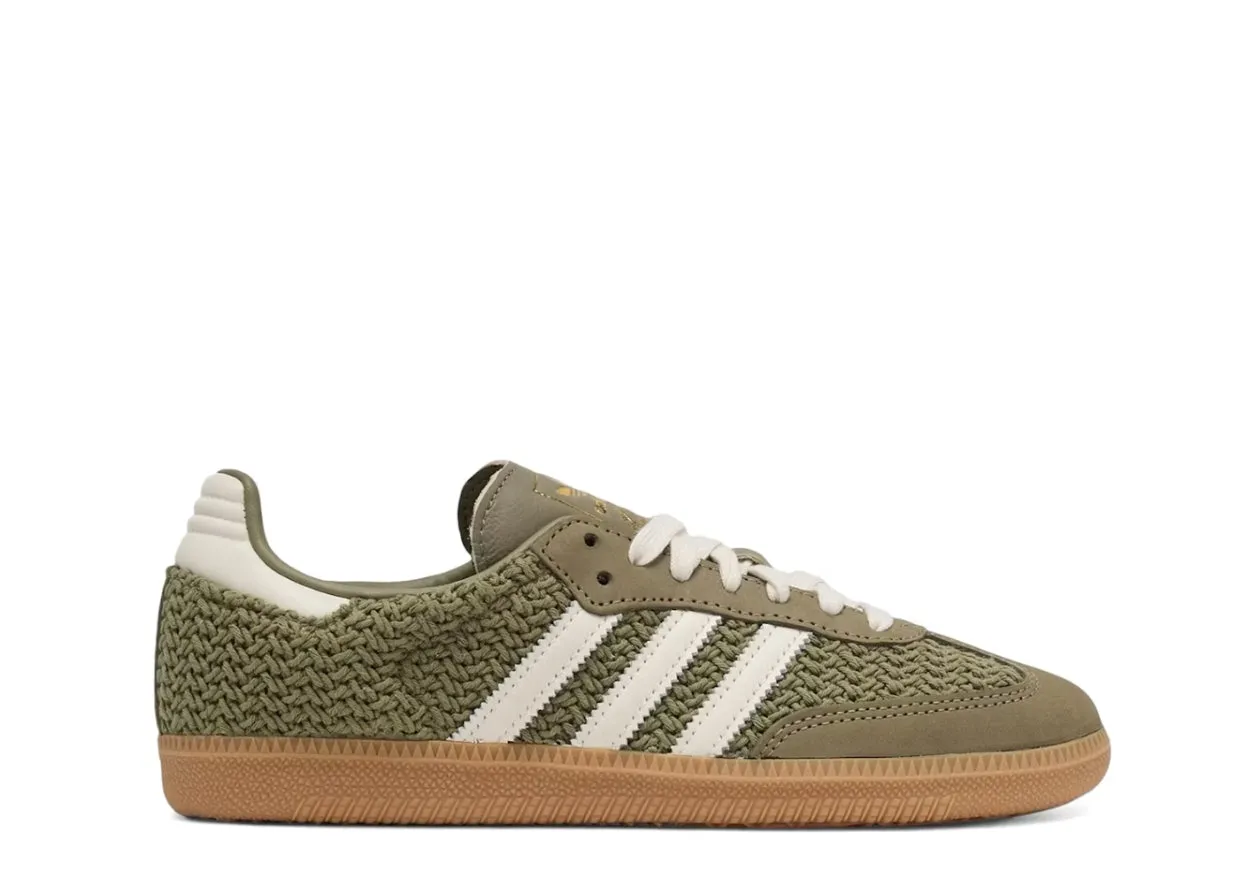 Support Base Adidas Samba OG Crochet Pack Orbit Green
