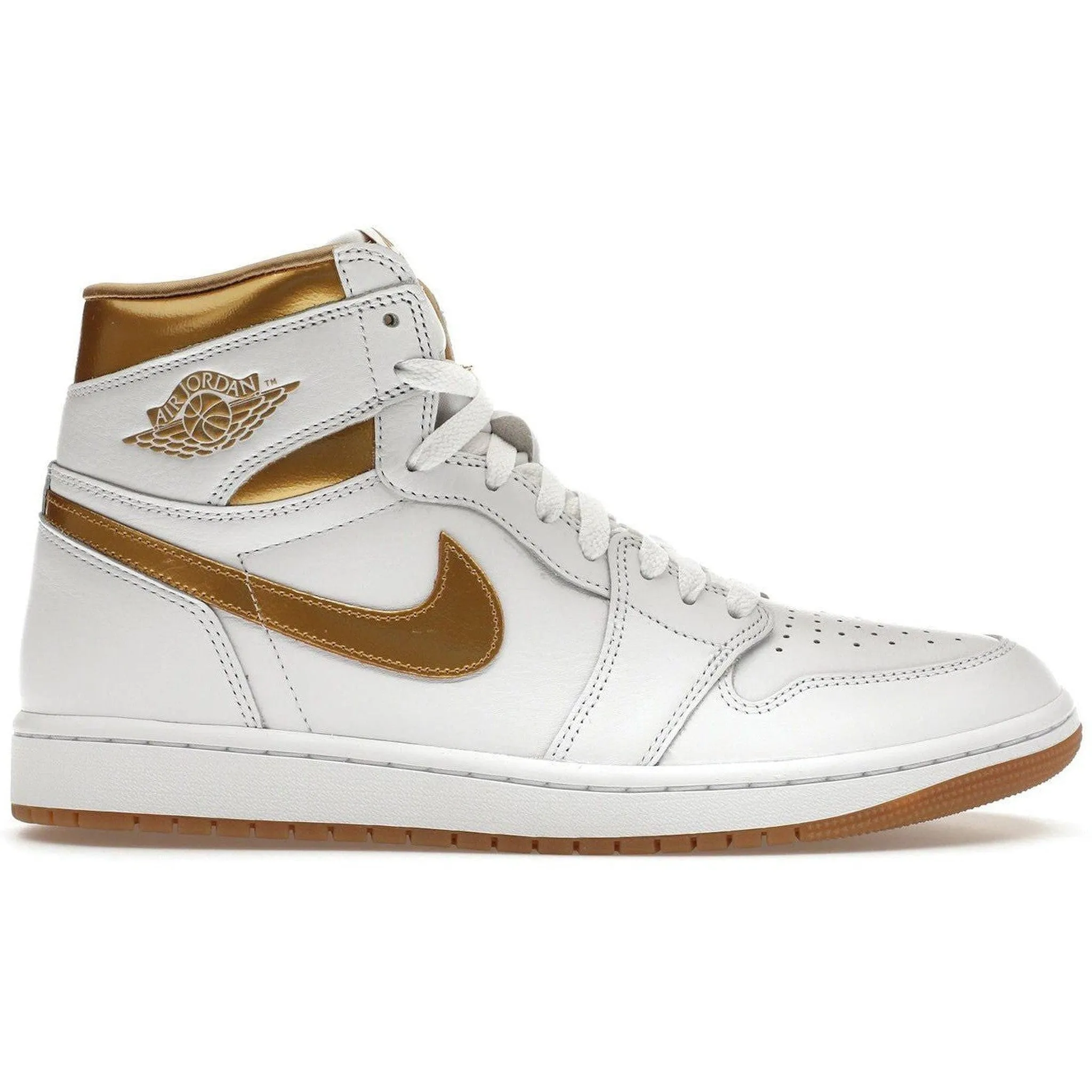 Jordan 1 Retro High OG Metallic Gold (Women's) Well Built