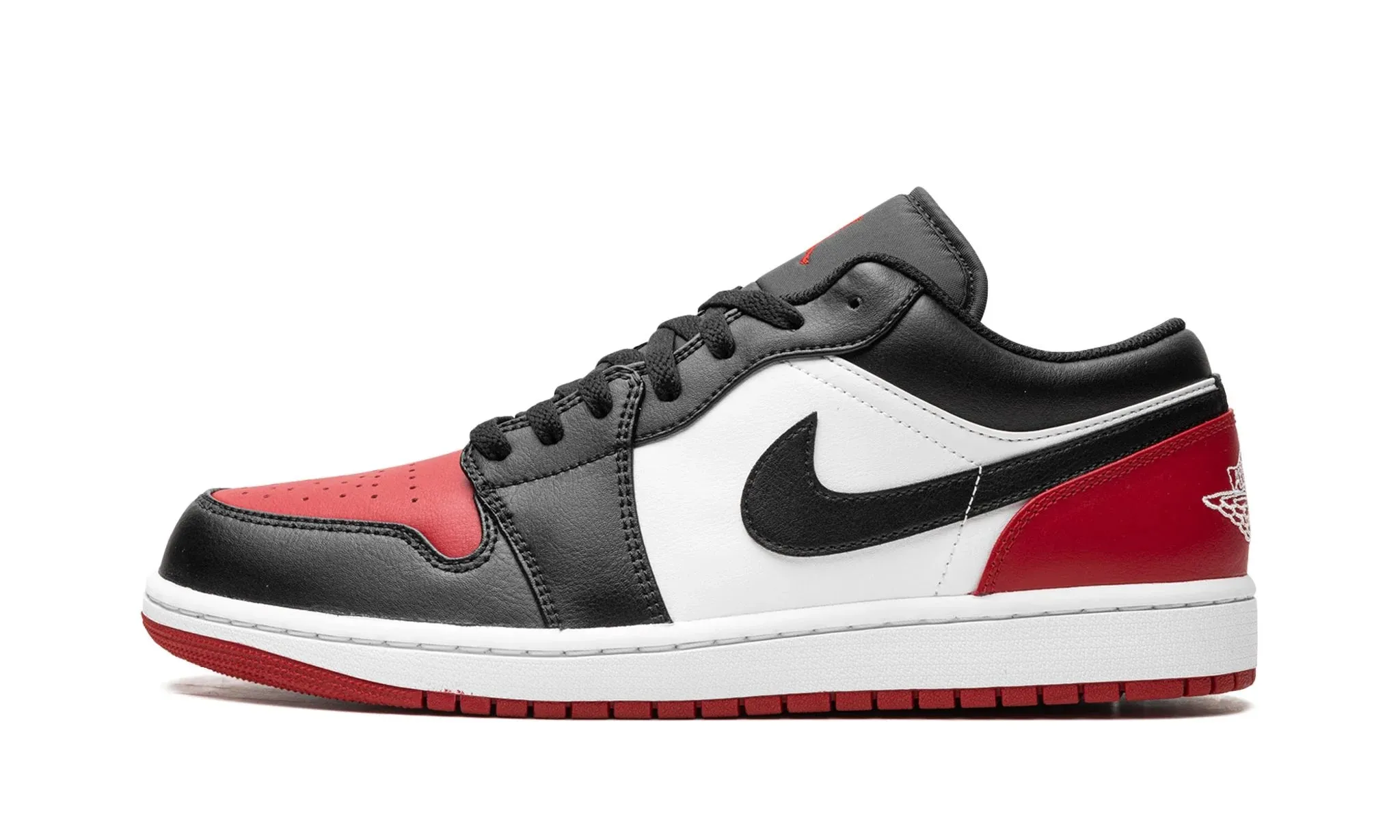 Path Free Air Jordan 1 Low Bred Toe 2.0