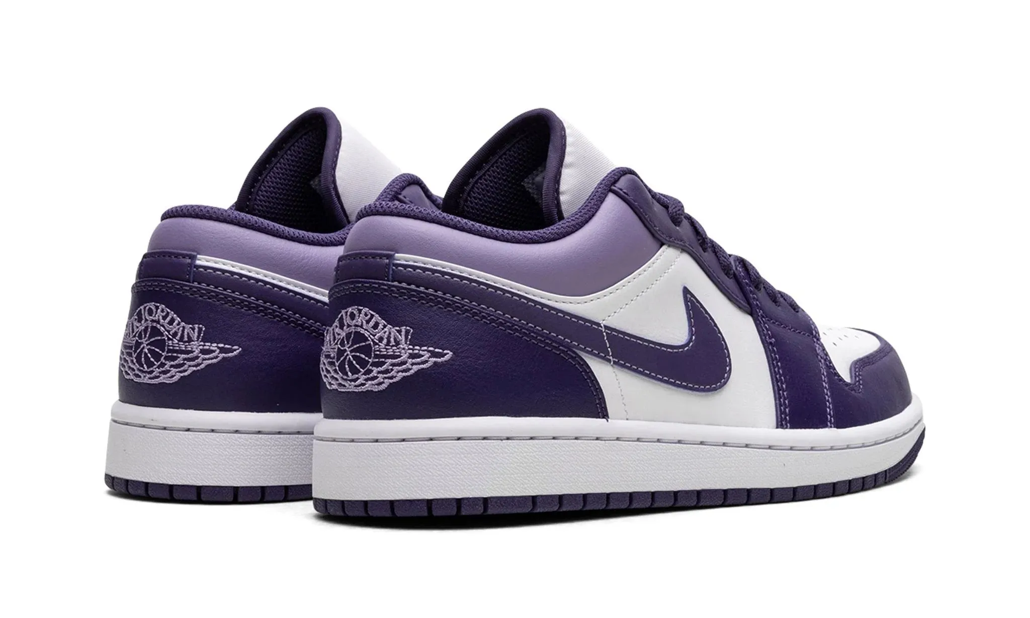 Comfort toe Rubber Sole Air Jordan 1 Low Sky J Purple