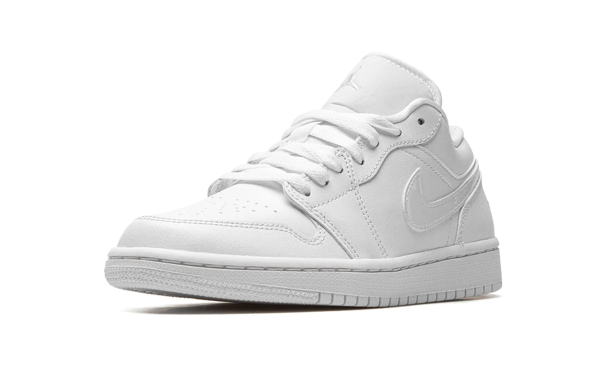 Wmns Air Jordan 1 Low Triple White Best Seller Sand Move