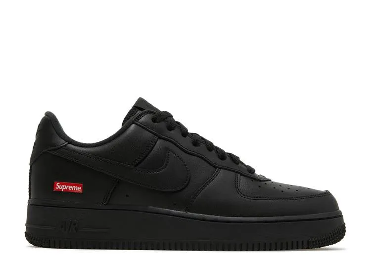Nike Air Force 1 Low Supreme Black Senior Friendly Parkour Run
