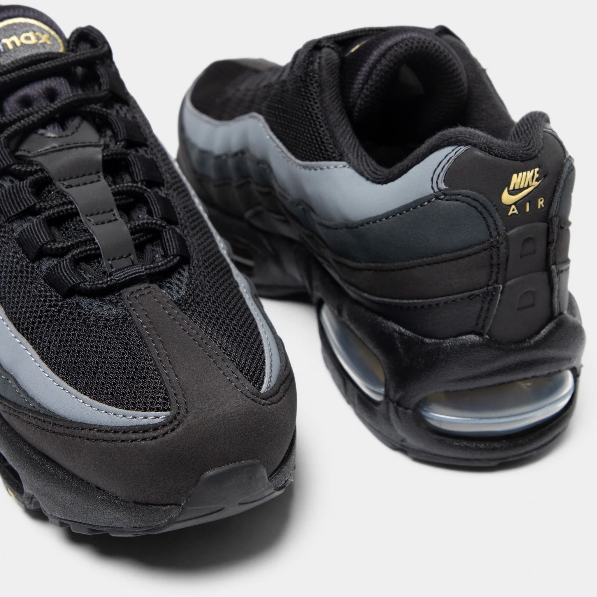 Nike Air Max 95 GS Black / Buff Gold - Anthrachite Urban Move Pro