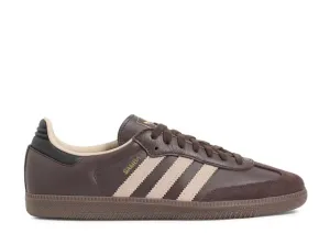 Adidas Samba OG Dark Brown Beige Gum Clean Aesthetic