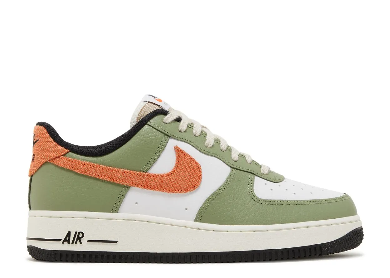 Nike Air Force 1 Low '07 Oil Green Orange Pure Style