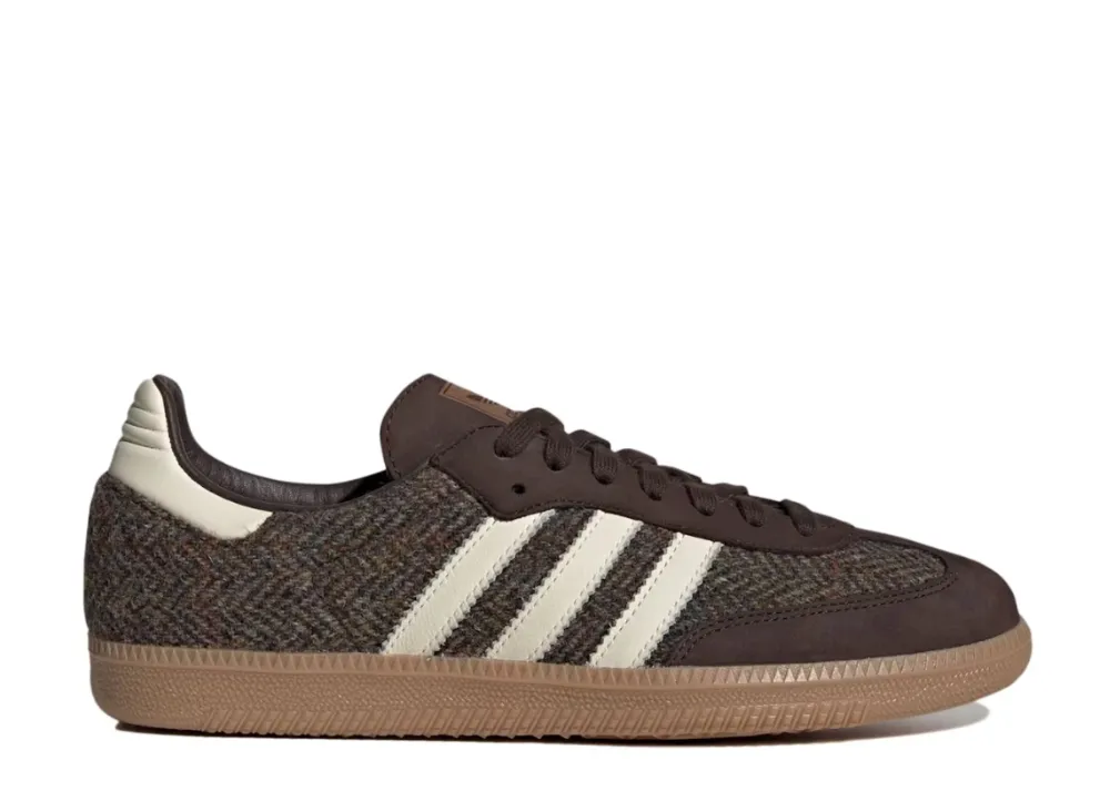 Adidas Samba OG Dark Brown Tweed Low Cut