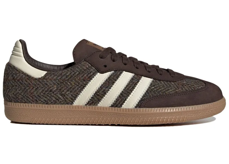 Spring Style ADIDAS SAMBA OG DARK BROWN TWEED