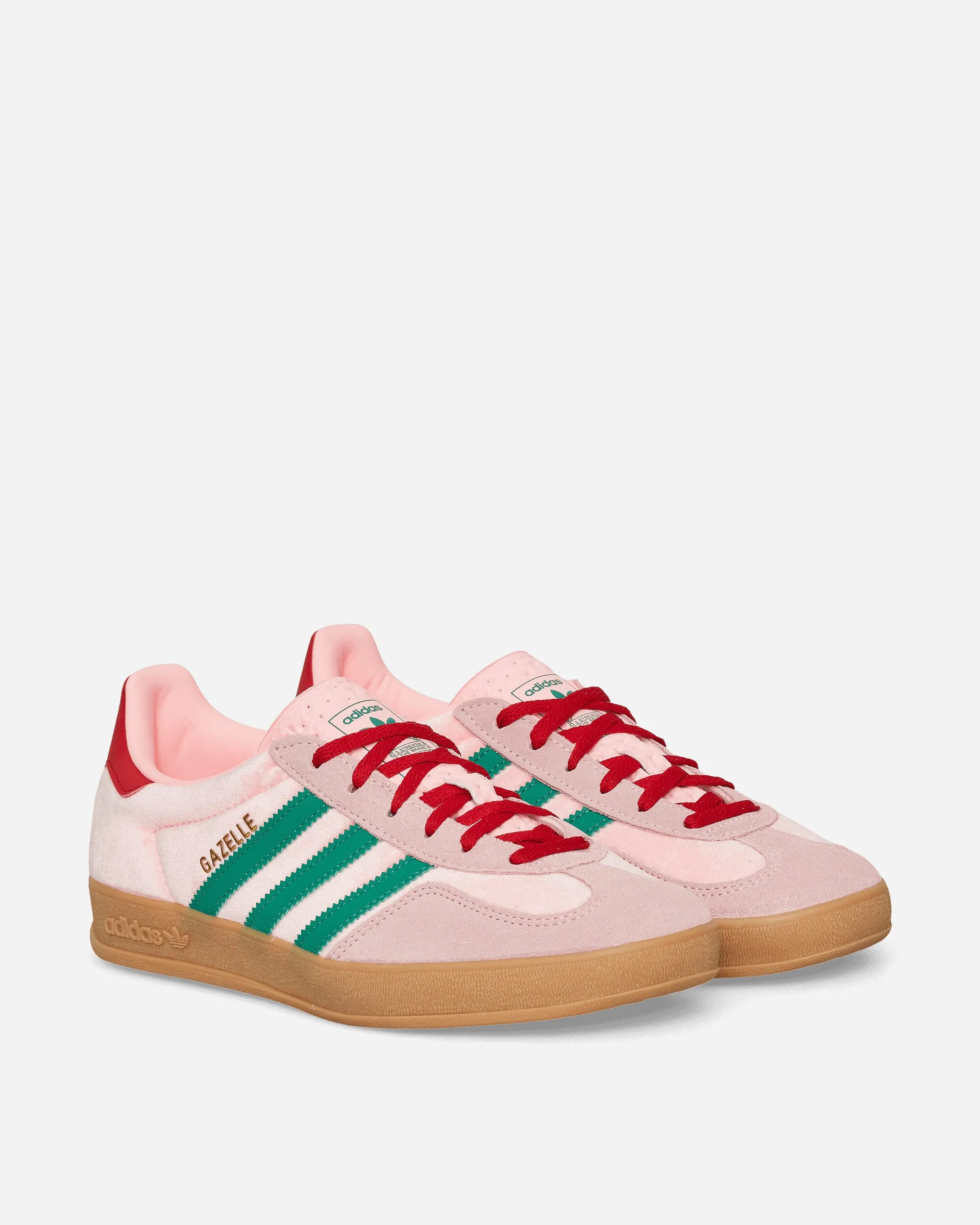 Adult Ease Slim Form Women's Gazelle Indoor Sneakers Glow Pink / Court Green