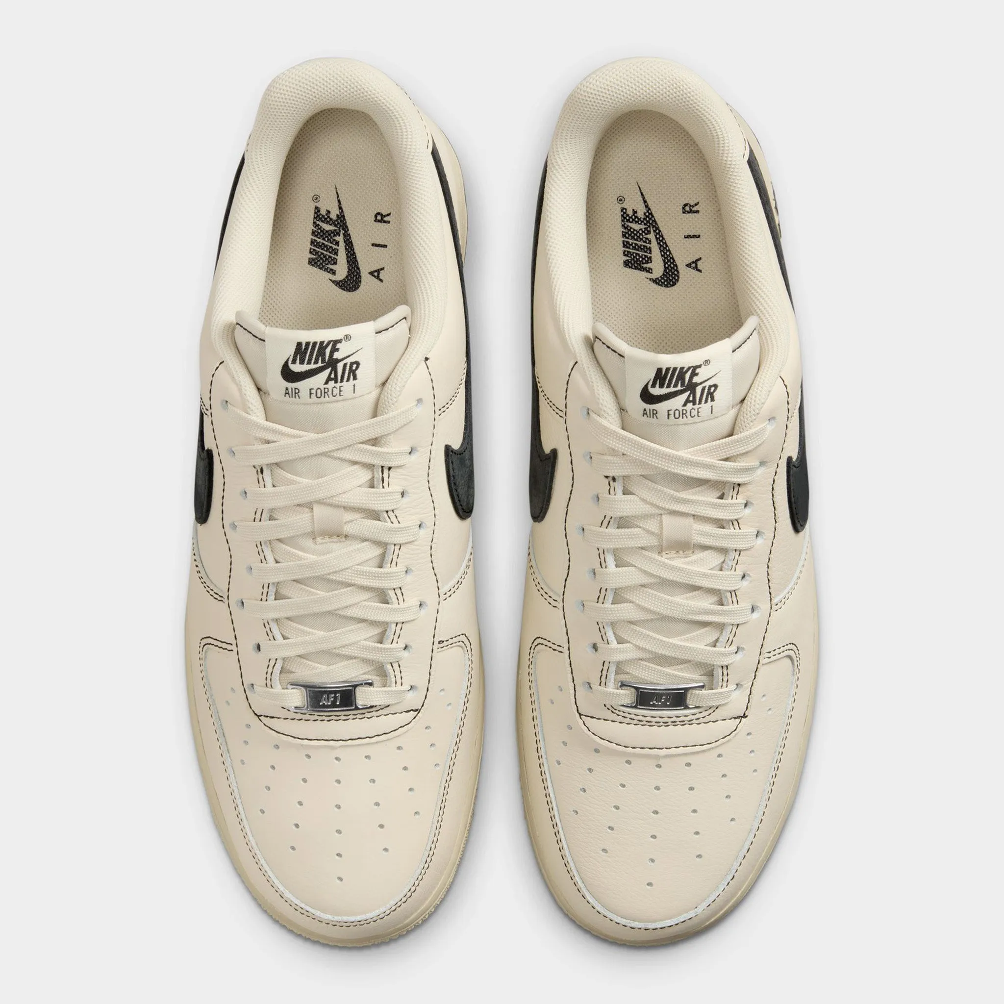 Anti   Blister Comfort Fitment Nike Air Force 1 '07 LV8 Light Khaki / Black
