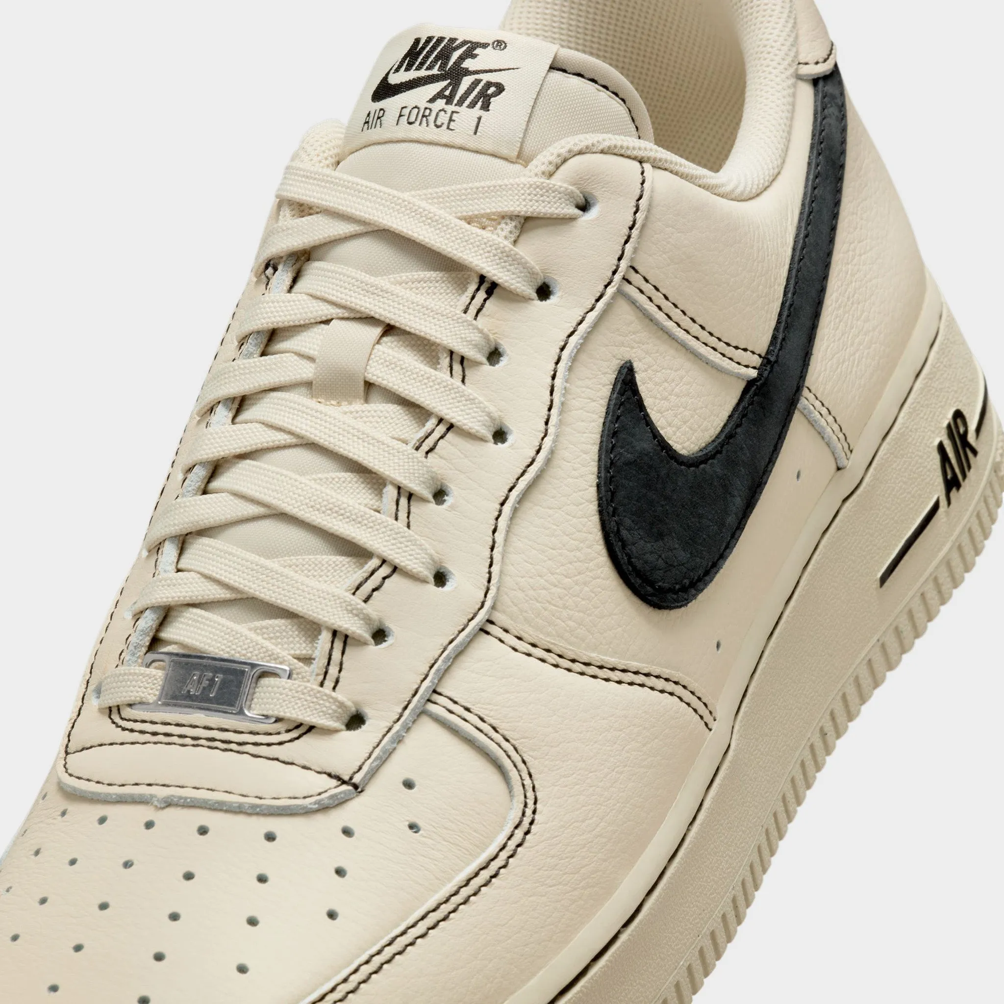 Shopping Look Smooth Soles Nike Air Force 1 '07 LV8 Light Khaki / Black