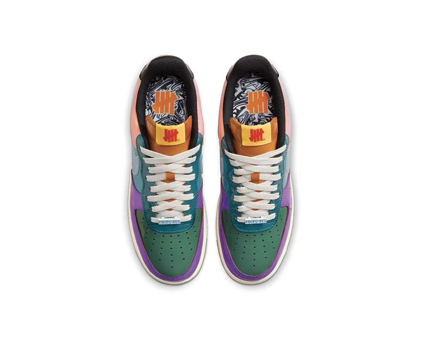 Stacked Heel Cushion Feel Nike Air Force 1 Low SP x UNDEFEATED