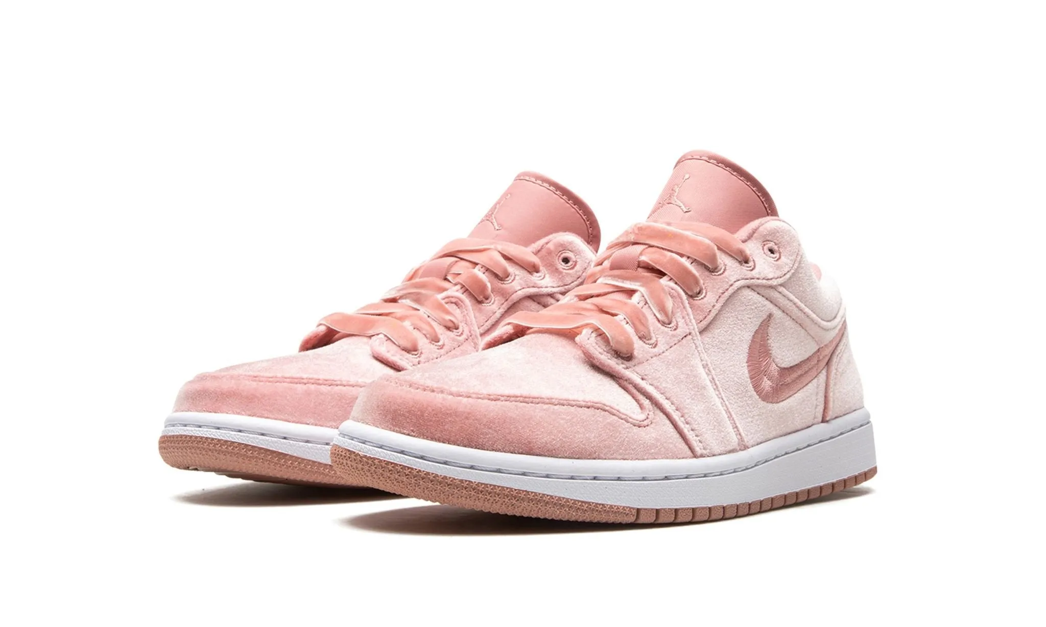 Night Glow Fairy Step Wmns Air Jordan 1 Low SE Pink Velvet