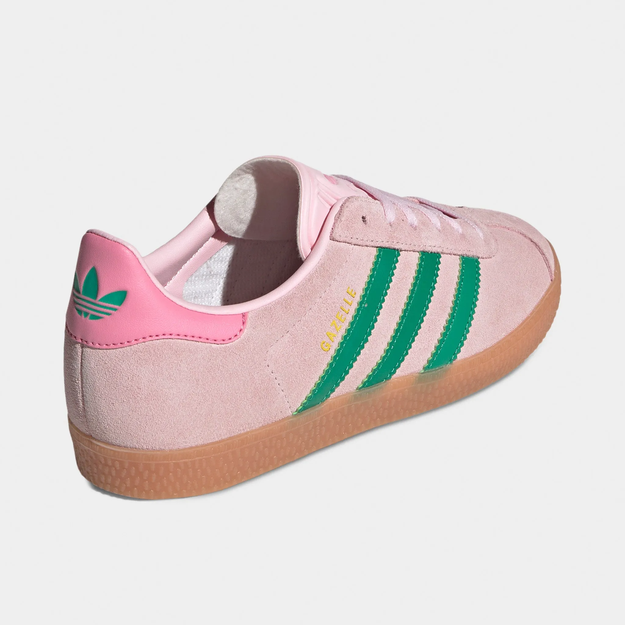Angel Mood Heat Mode adidas Juniors' Gazelle Clear Pink / Court Green - Bliss Pin