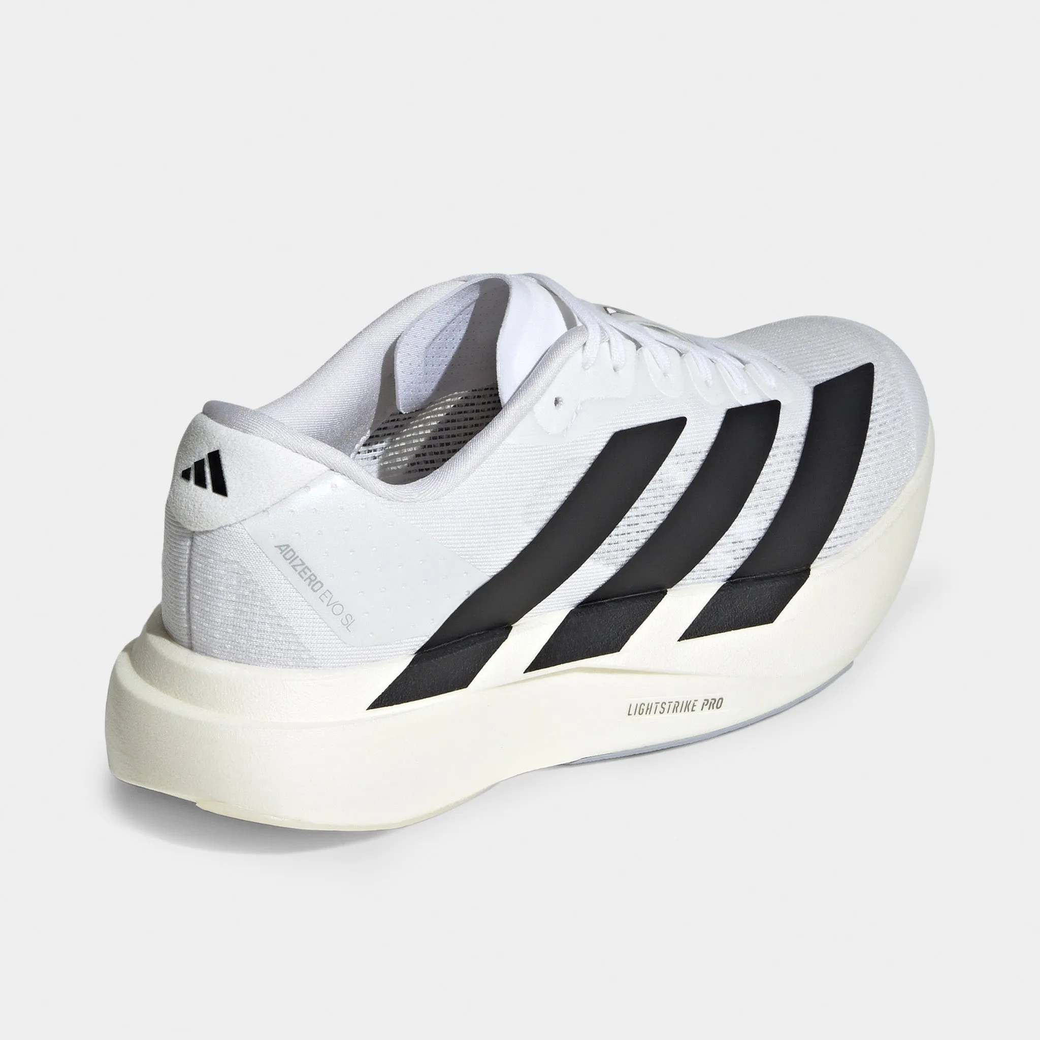 adidas Women's Adizero EVO SL White / Black - White Foot Ease