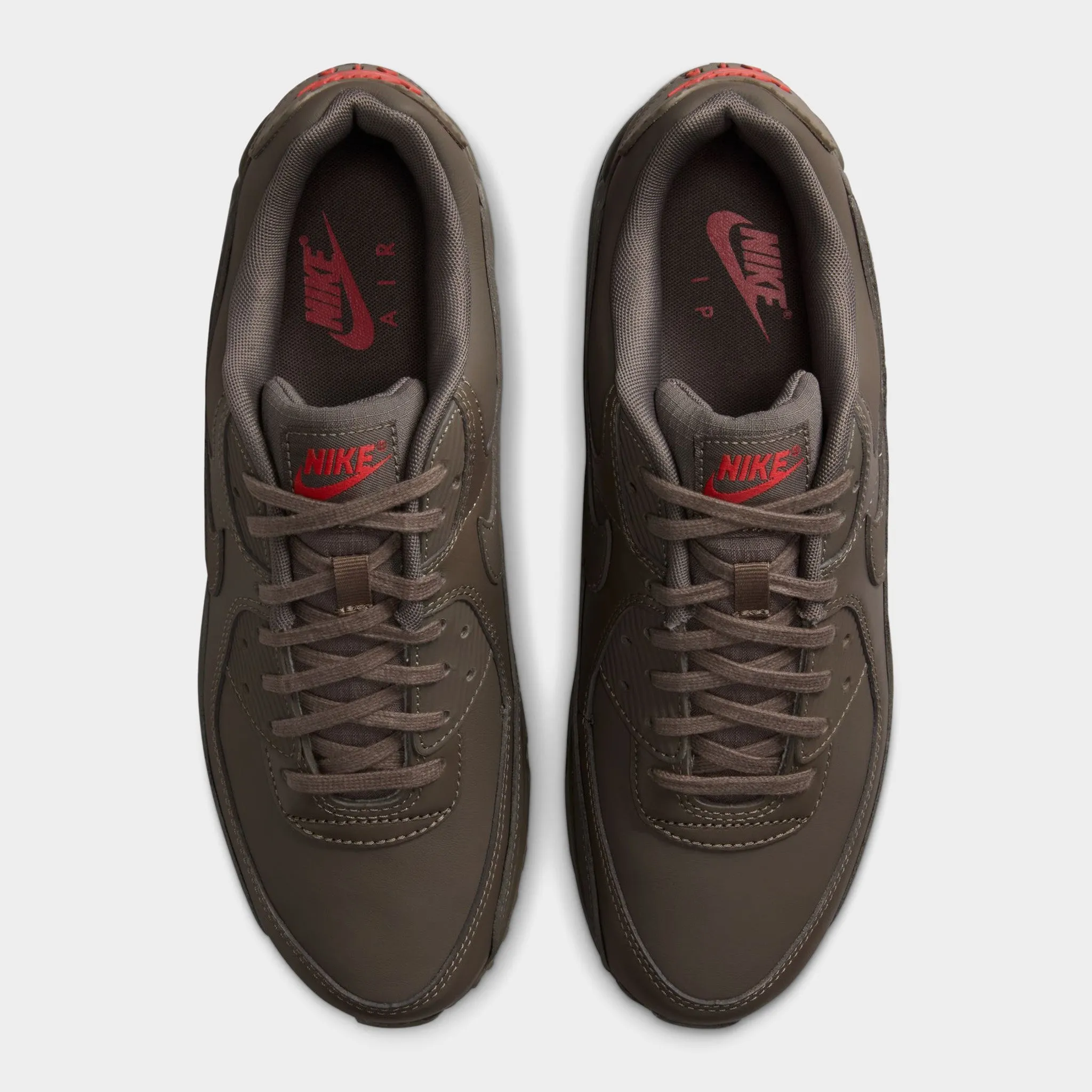 Air Max 90 ESS  Cave Stone / Cave Stone - Adobe Flat footbed Chic Look