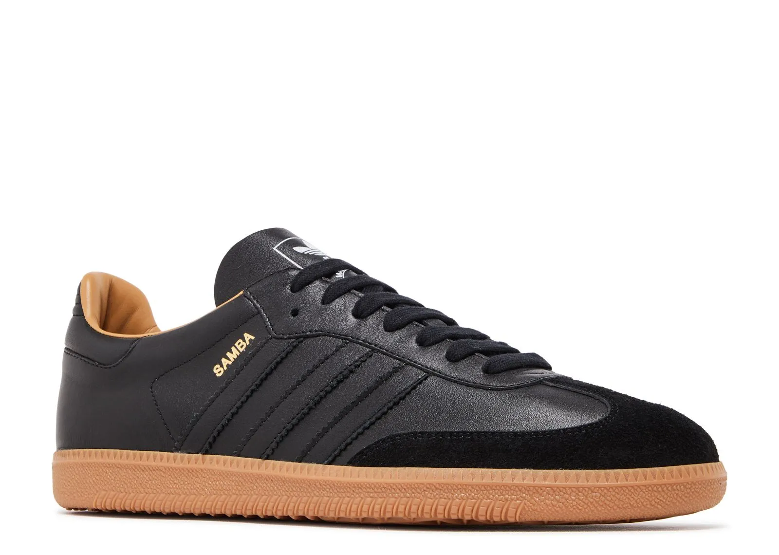 Adidas Samba OG Made In Italy Black Gum Metal Pop