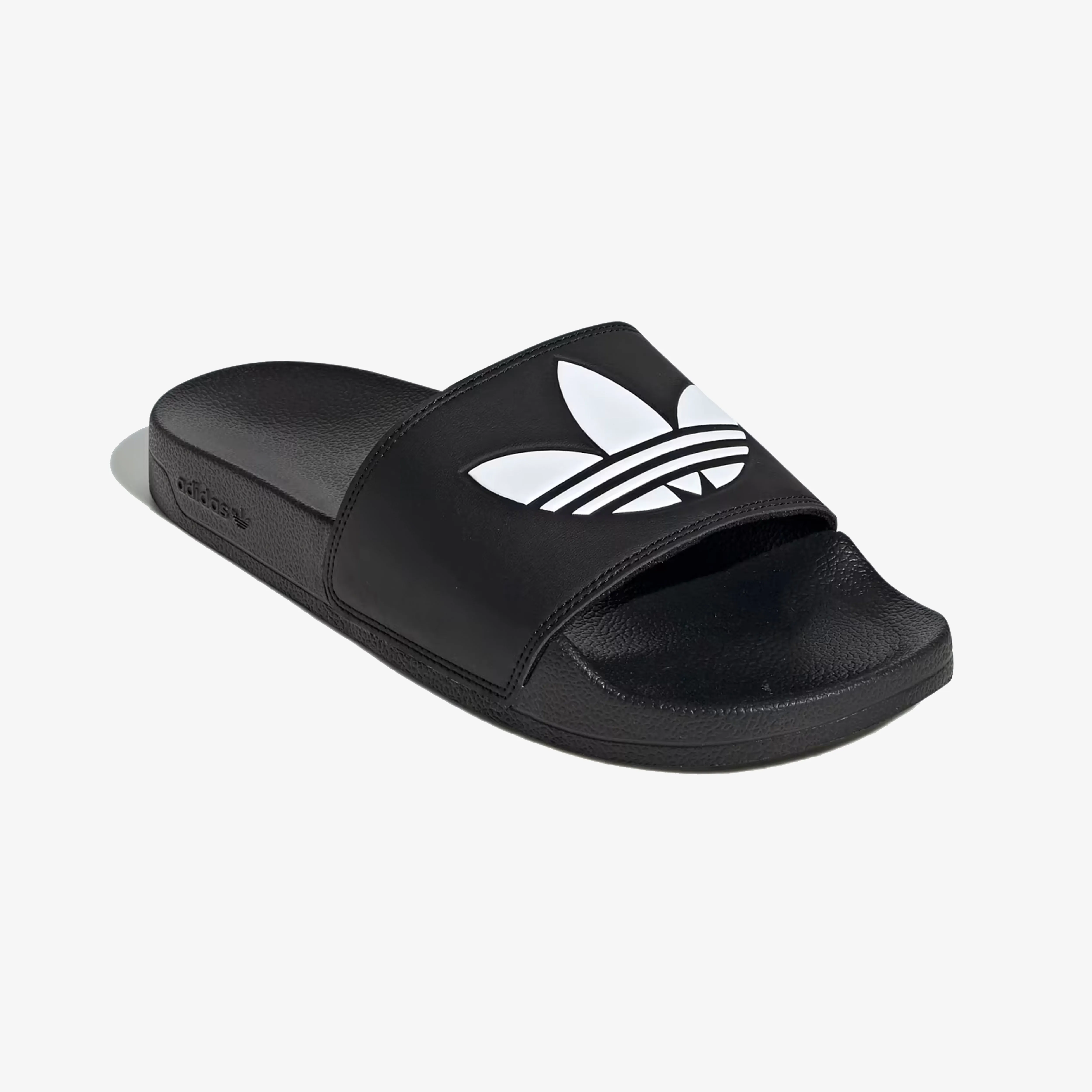 Adidas Originals | ADILETTE LITE SLIDES { CORE BLACK/CLOUD WHITE Cool Walk