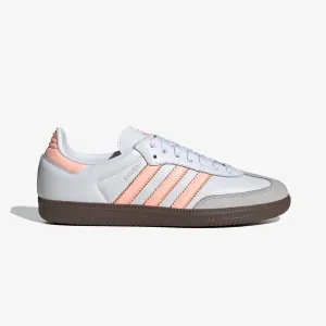 ADIDAS ORIGINALS | SAMBA OG { CLOUD WHITE/CLEAR ORANGE/SEMI CORAL Parent Jog
