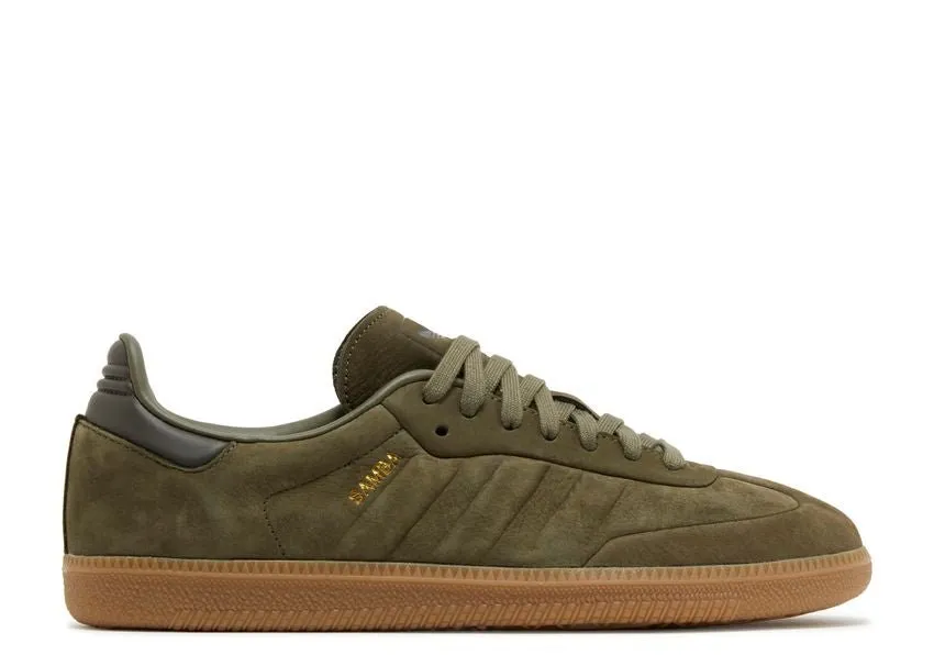 Dawn Pace Anti Sweat Adidas Samba OG Olive Strata Gum