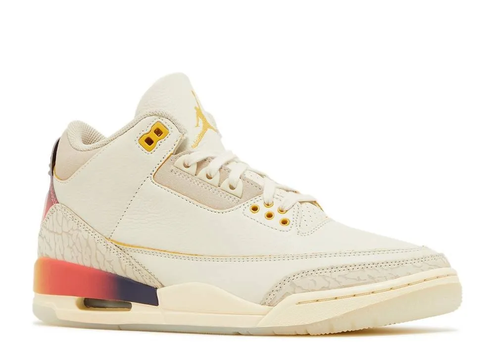 Air Jordan 3 Retro SP J Balvin Medelln Sunset Comfortable Padding