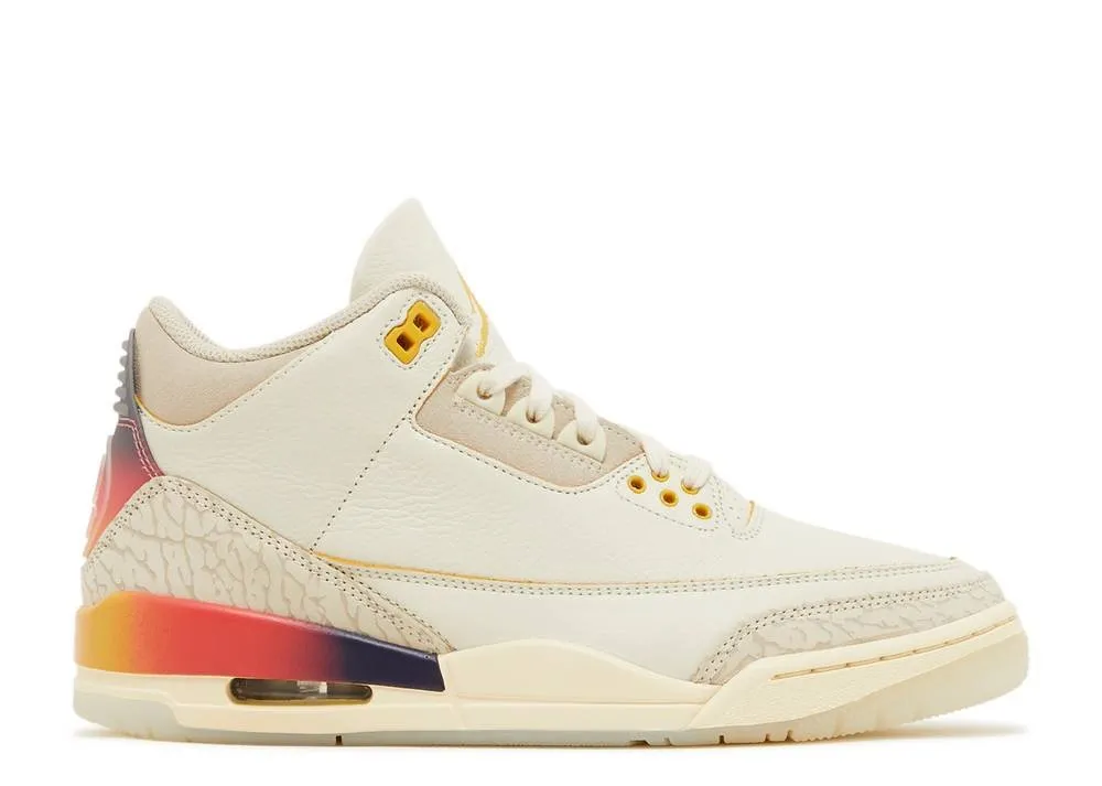 Park Ready Air Jordan 3 Retro SP J Balvin Medelln Sunset